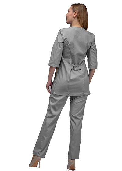 Медицинский костюм К-277 (серый, Тиси)